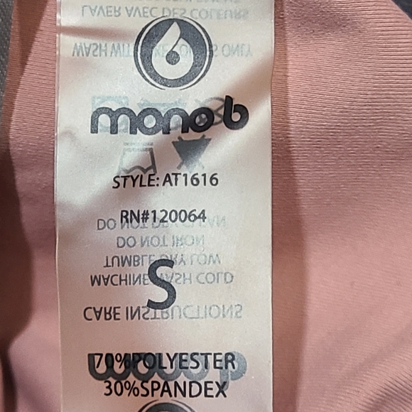 Mono B athletic sports bra - Picture 2 of 5